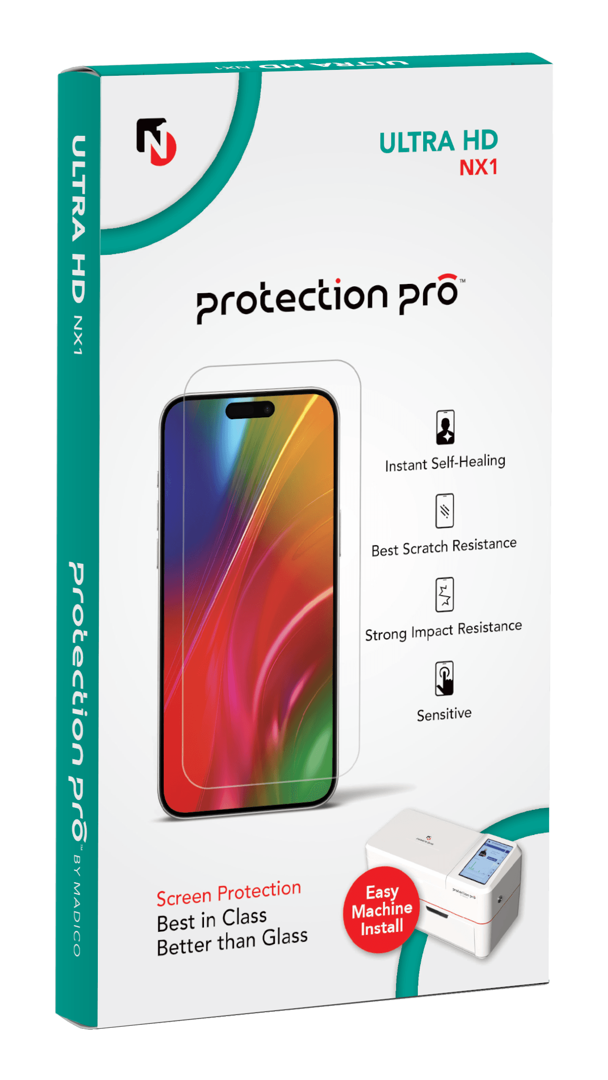 ProtectionPro Ultra HD NX1 Small | Suchy montaż