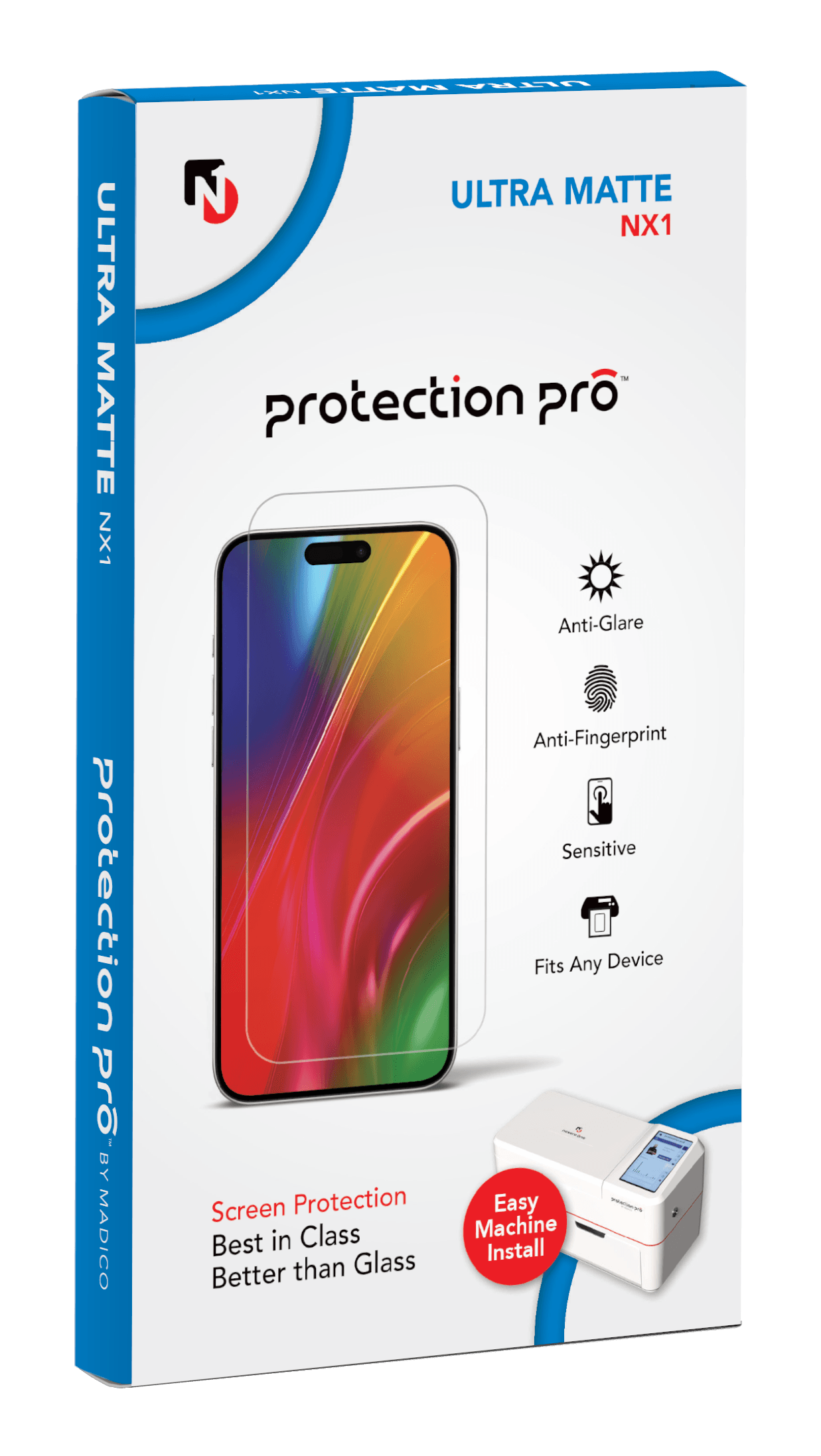 ProtectionPro Ultra Matte NX1 Small | Suchy montaż - zdjęcie 1